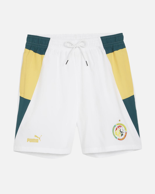 Senegal 2024 Shorts - White/Green/Yellow - Footkorner