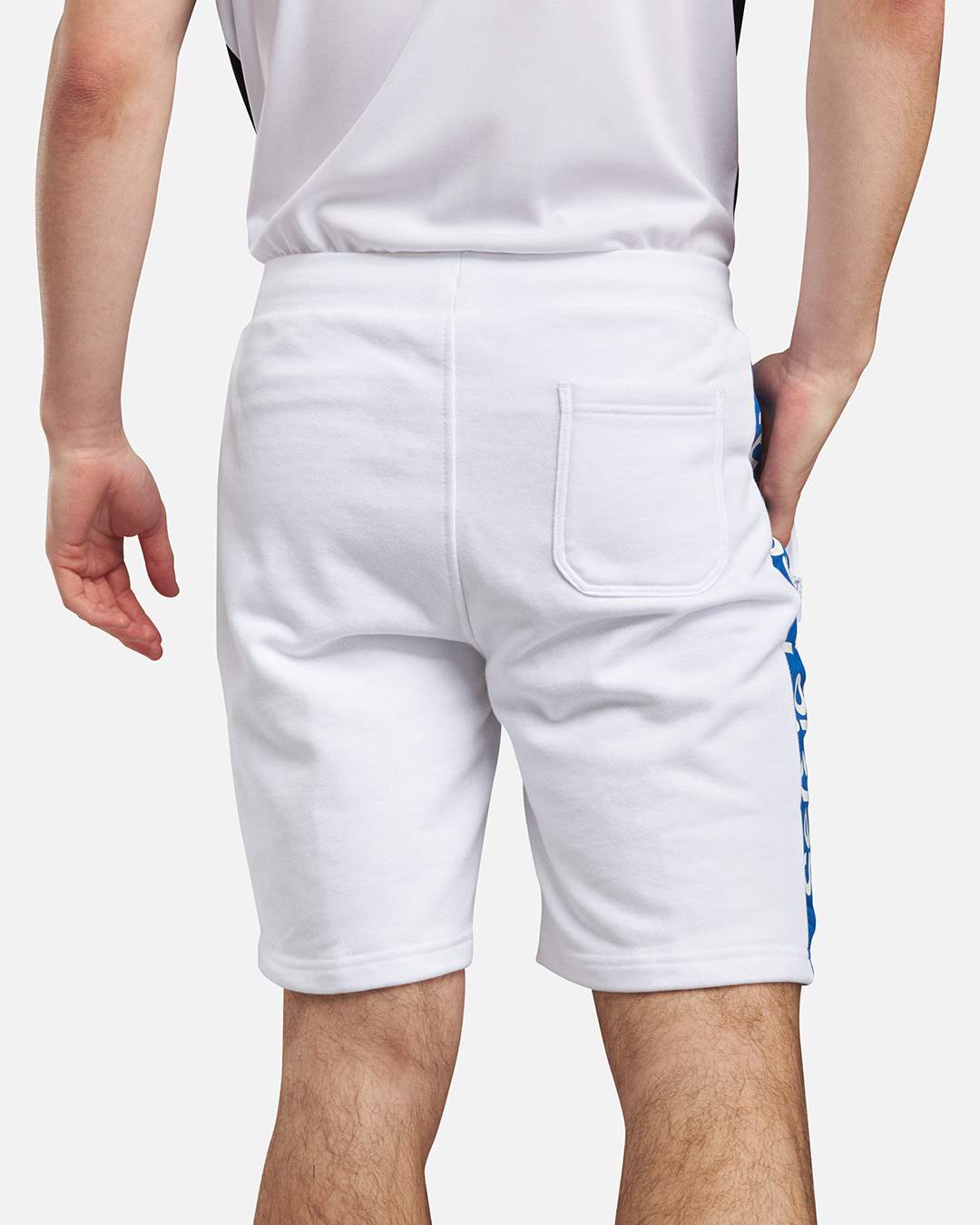 Sergio Tacchini Fascia Shorts - White/Blue
