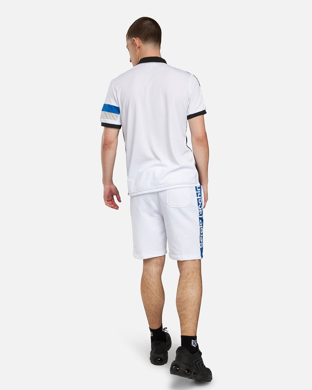 FootkornerSergio Tacchini Fascia Shorts - White/Blue