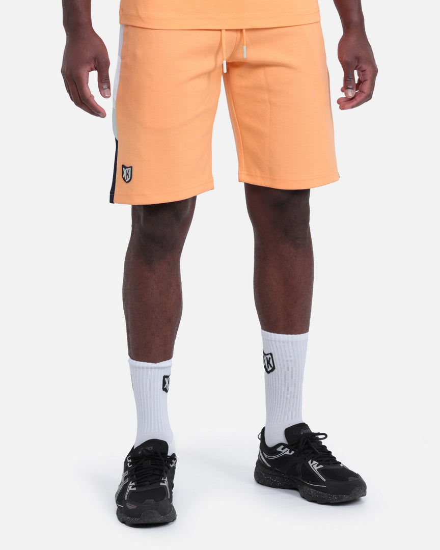 Sicarios Pastell Shorts – Orange/Weiß/Blau