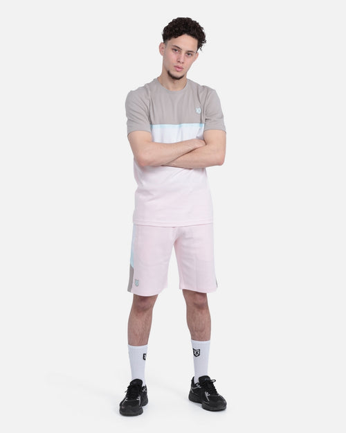 Pantaloncini Pastello Sicarios - Rosa/Beige/Bianco - Footkorner