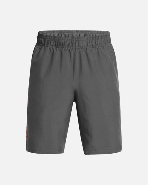 Pantaloncini Under Amour Tech Wordmark Junior - Grigio - Footkorner
