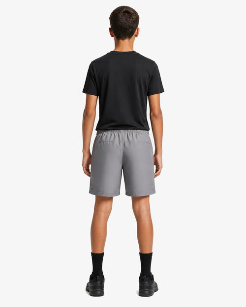 Under Armour Junior Tech Utility Shorts - Grey/Green - Footkorner