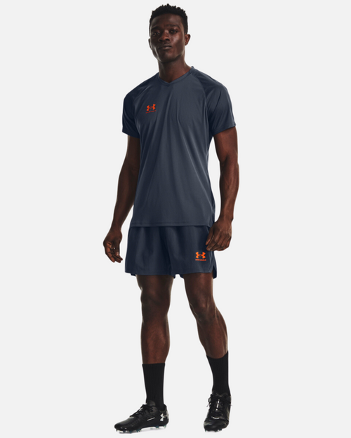 Under Armor Accelerate Shorts - Grey/Orange - Footkorner
