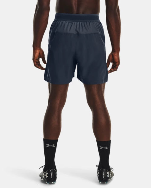 Under Armor Accelerate Shorts - Grey/Orange - Footkorner