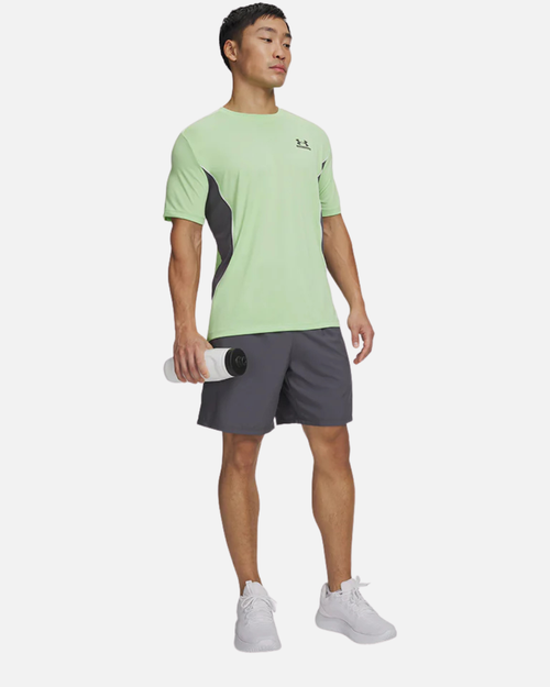 Short Under Armour Tech Sport - Gris/Vert - Footkorner