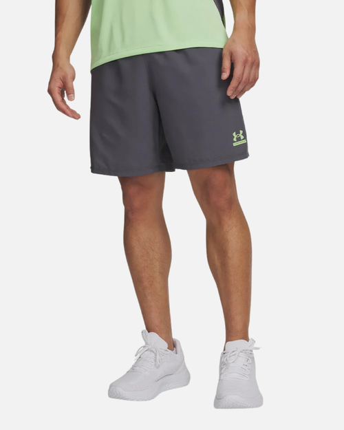 Short Under Armour Tech Sport - Gris/Vert - Footkorner