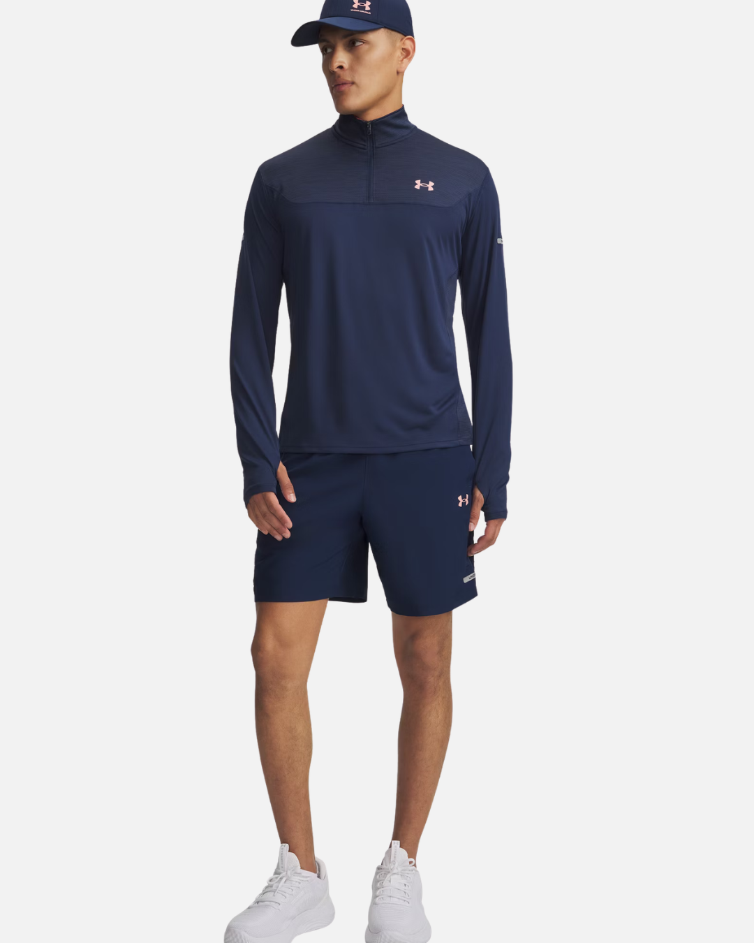 FootkornerShort Under Armour Tech Utility - Bleu/Rose