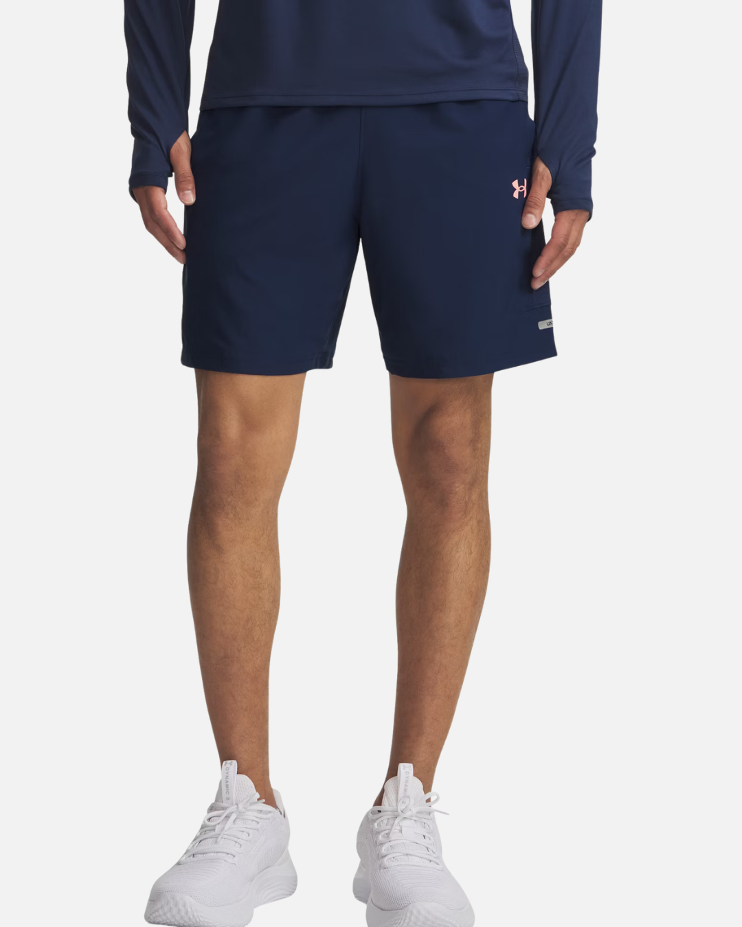 Short Under Armour Tech Utility - Noir/Rouge - Footkorner - Footkorner