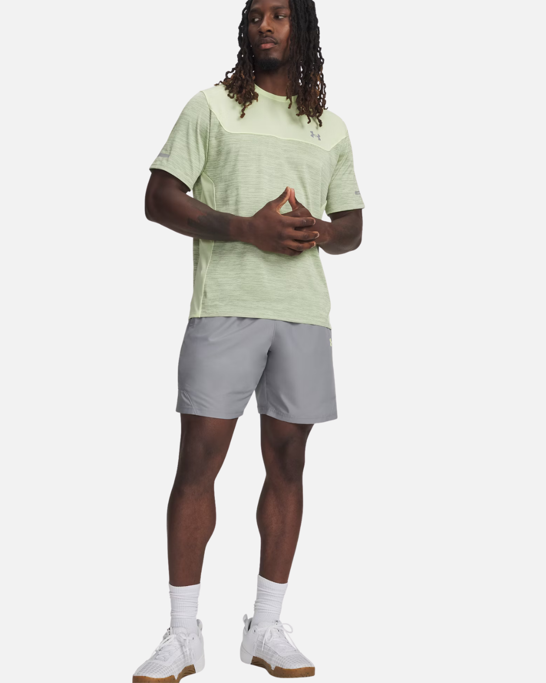 FootkornerShort Under Armour Tech Utility - Gris/Vert