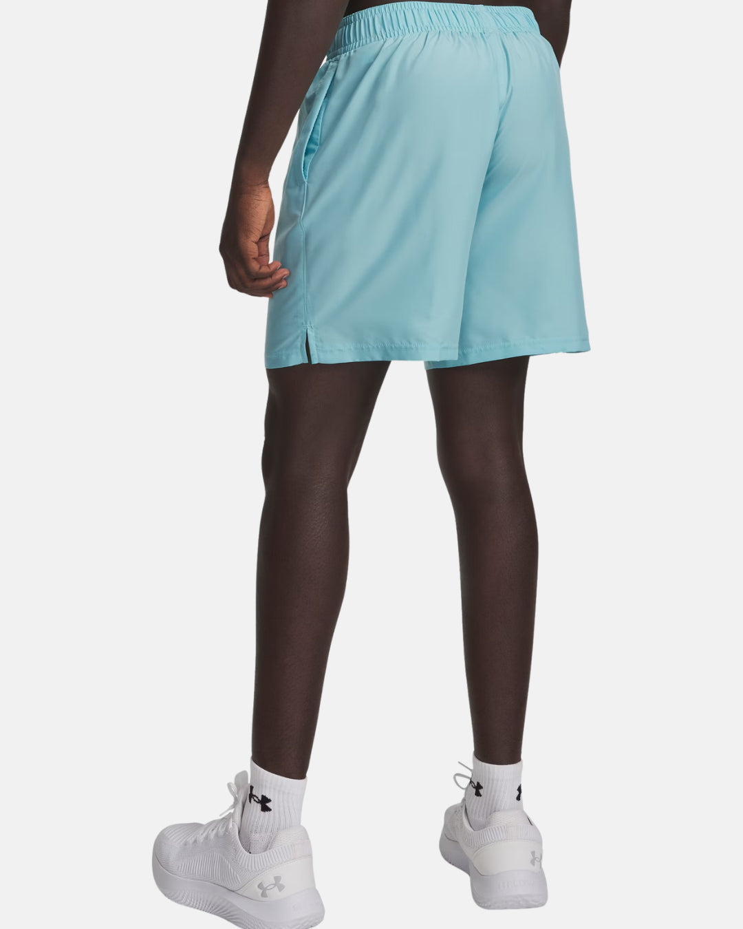FootkornerShort Under Armour Tech Woven Wordmark - Bleu