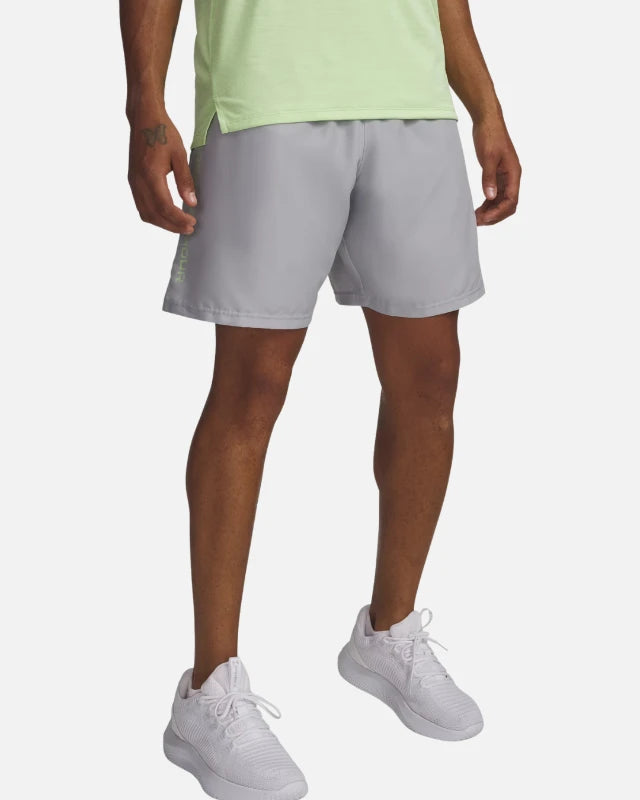 ua tech woven wordmark short-b {Color} - Footkorner - Footkorner