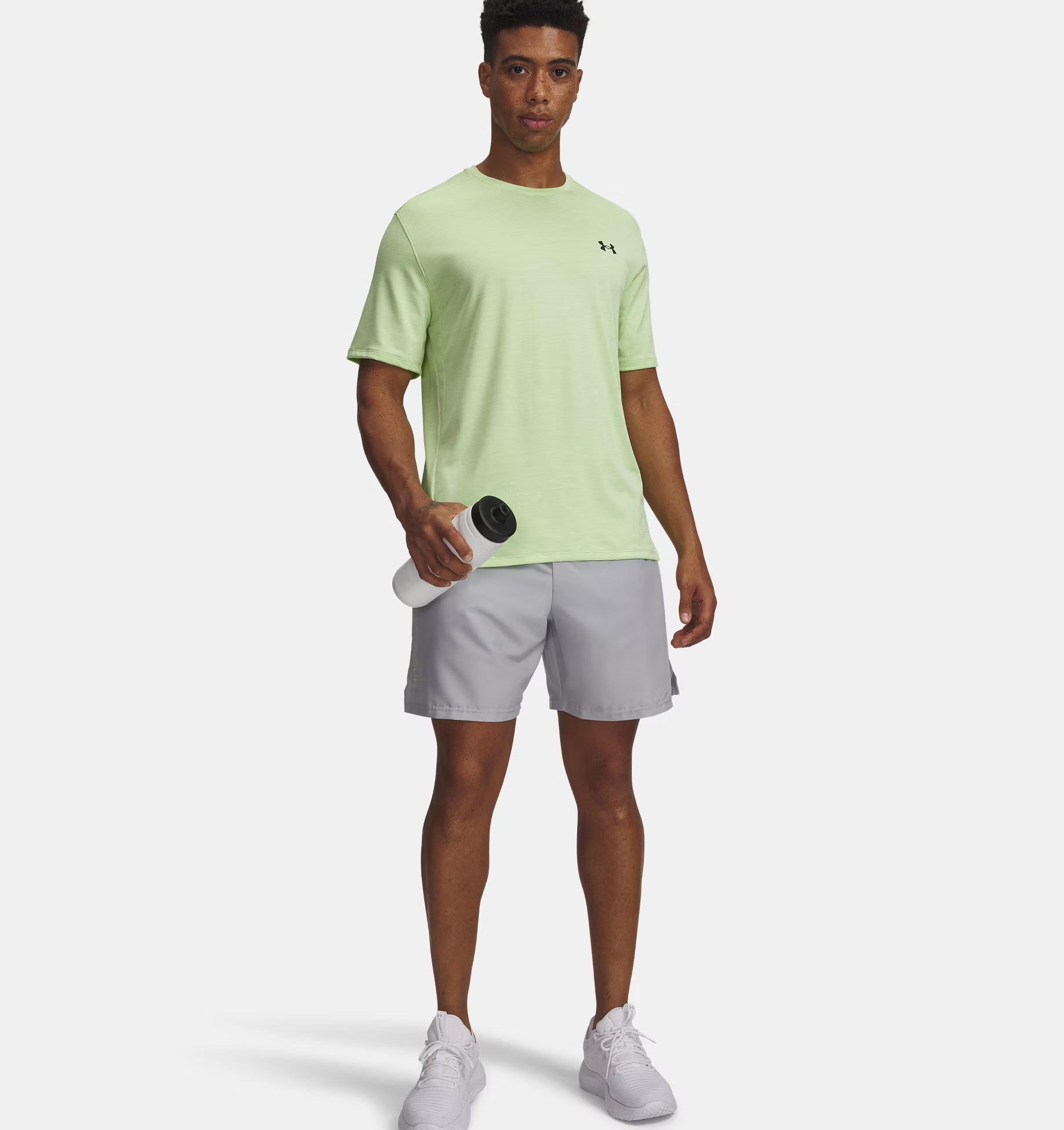 FootkornerShort Under Armour Tech Woven Wordmark - Gris