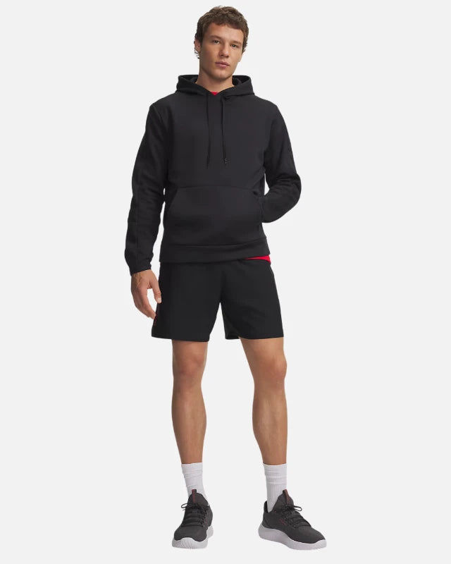FootkornerMen's Under Armour Tech Woven Wordmark Shorts - Black