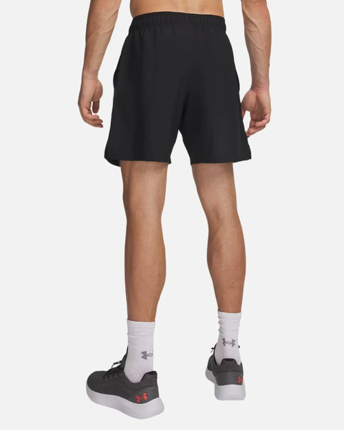 Men's Under Armour Tech Woven Wordmark Shorts - Black - Footkorner