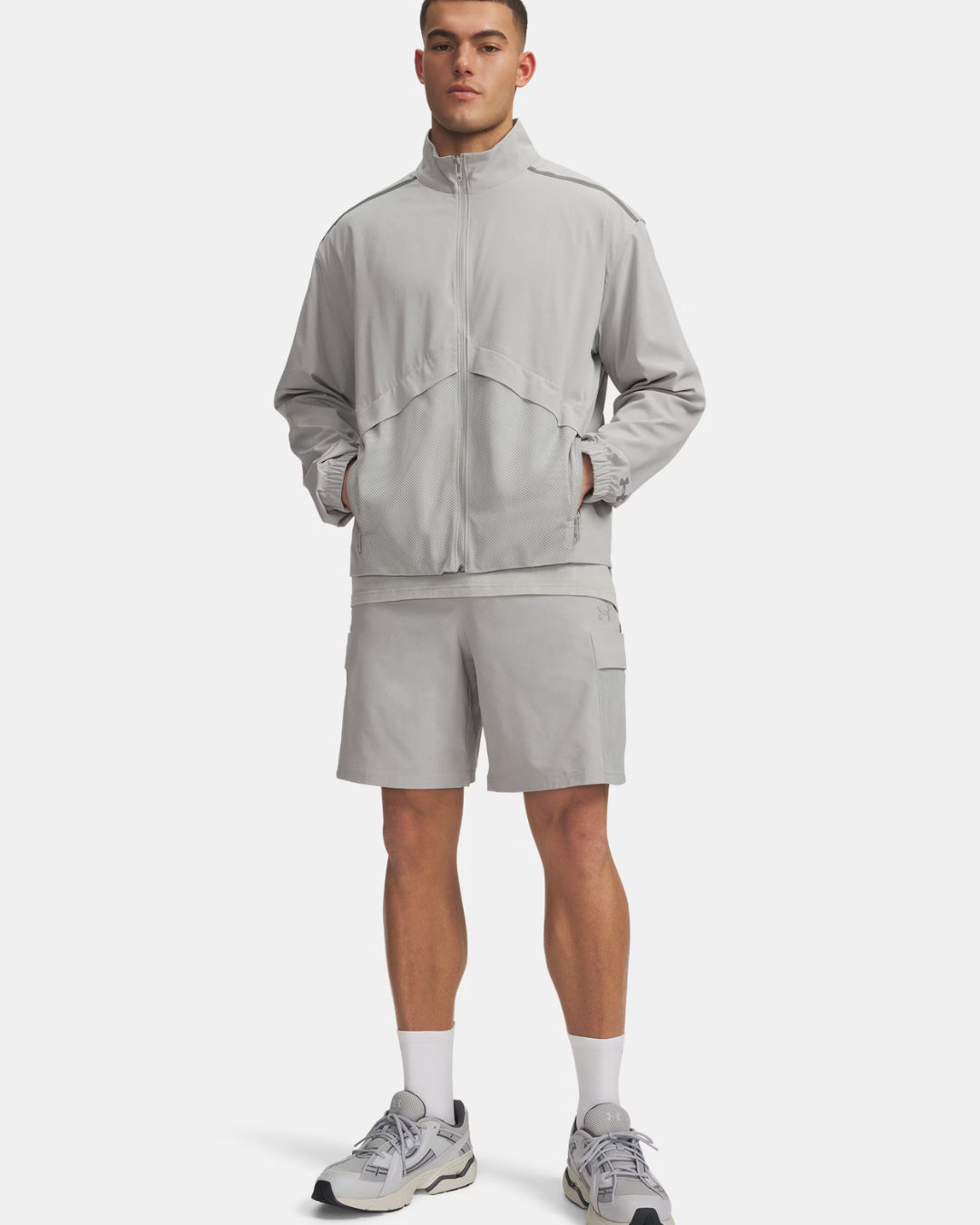 FootkornerShort Under Armour Unstoppable Airvent - Gris