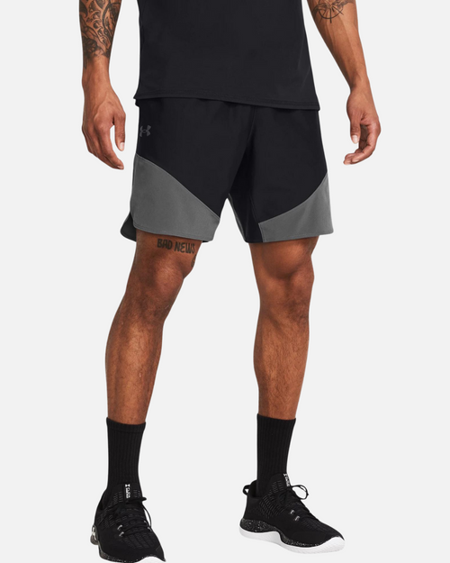Short Under Armour Vanish Elite Hybrid - Gris/Noir - Footkorner