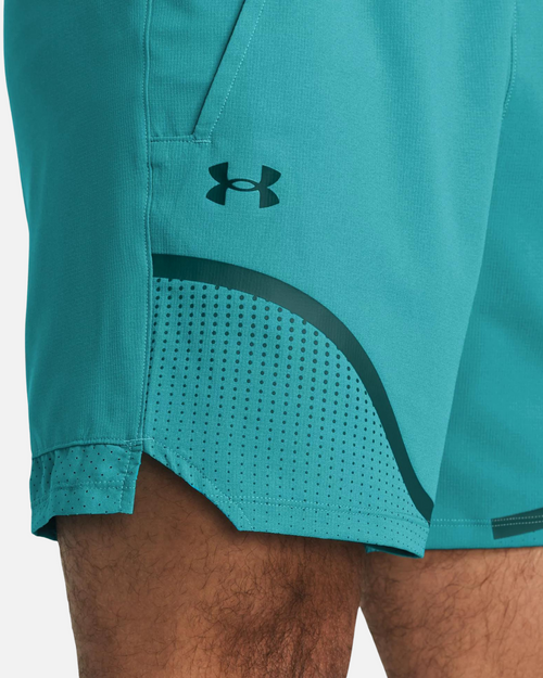 Short Under Armour Vanish Woven Graphic 6 - Bleu/Vert - Footkorner