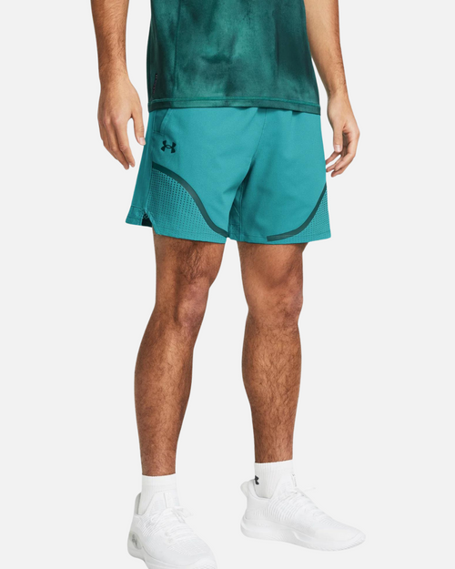 Short Under Armour Vanish Woven Graphic 6 - Bleu/Vert - Footkorner