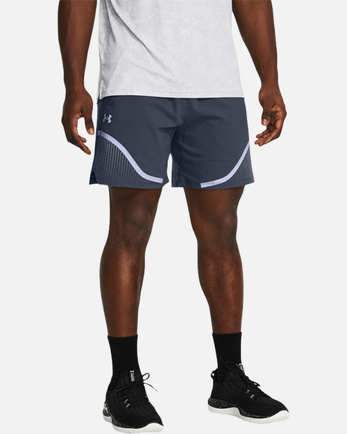 Kurze Under Armour Vanish Woven Graphic 6 – Grau/Weiß - Footkorner
