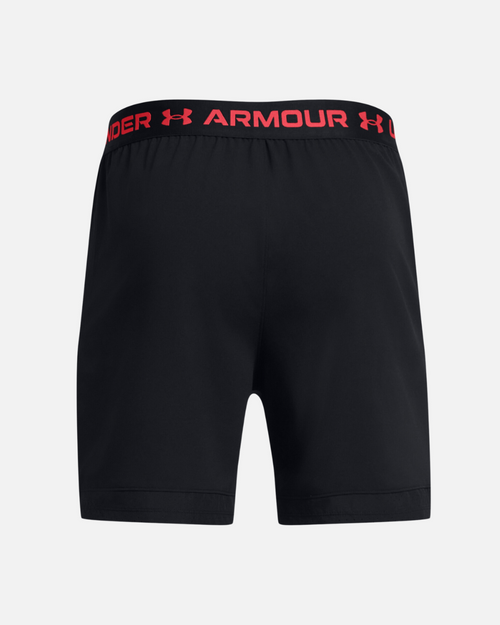 Short Under Armour Vanish Woven Graphic 6 - Noir/Rouge - Footkorner