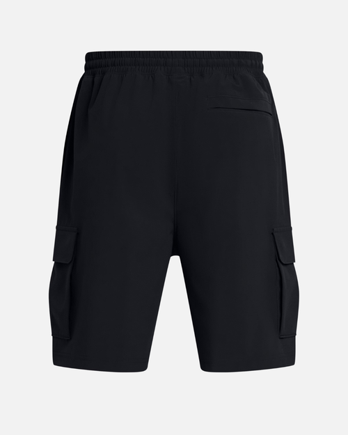 ua vibe woven cargo short-blk {Color} - Footkorner