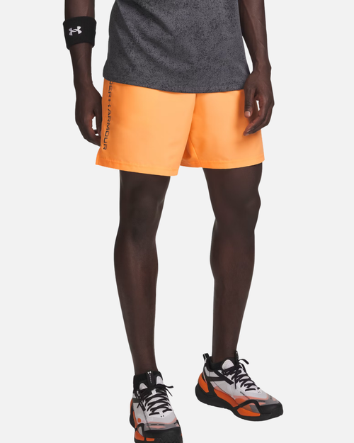 Short Under Armour Wordmark - Orange - Footkorner