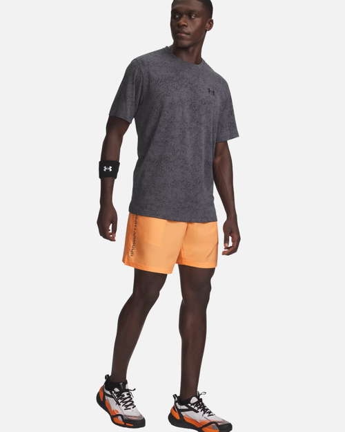 Short Under Armour Wordmark - Orange - Footkorner