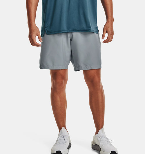 Short Under Armour Woven Graphic - Gris/Jaune - Footkorner