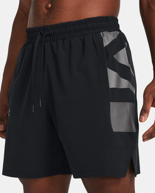 Short Under Armour Zone - Noir - Footkorner
