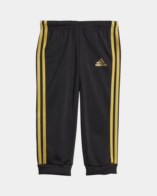 Adidas Baby-Trainingsanzug – Schwarz/Gold - Footkorner