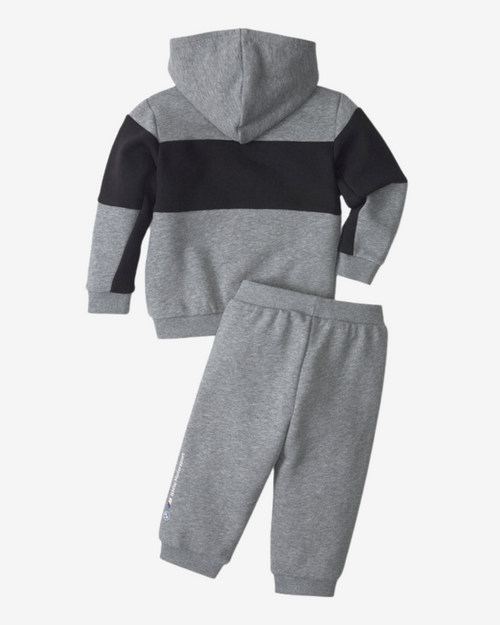 Puma BMW Motorsport Baby Tracksuit - Grey/Black/White - Footkorner
