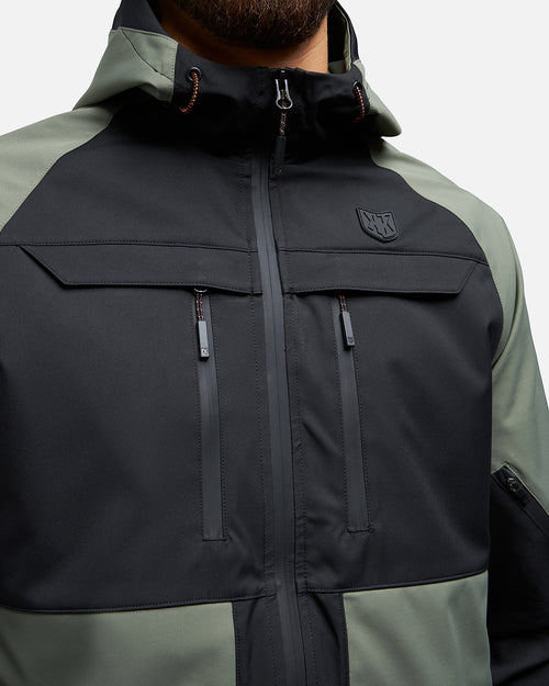 Chándal FK Slalom - Negro/Verde Oliva - Footkorner