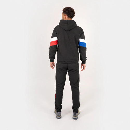 FK x Le Coq Sportif Trainingsanzug – Schwarz/Blau/Rot - Footkorner