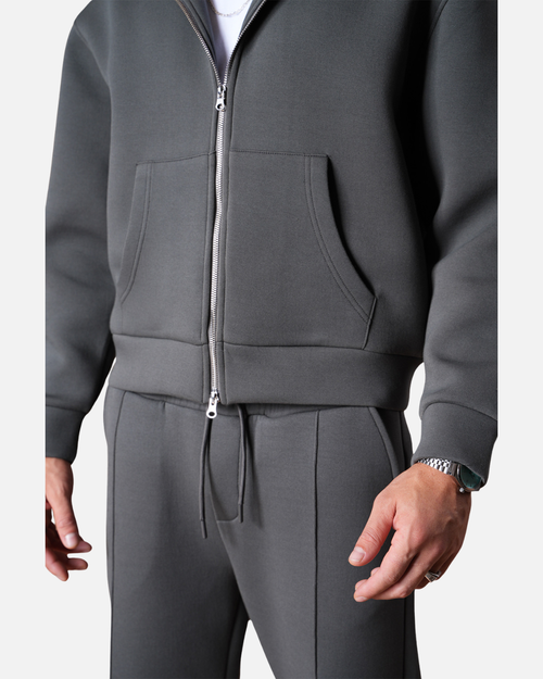 Survêtement Basic Homme Oversize – Gris Anthracite - Footkorner