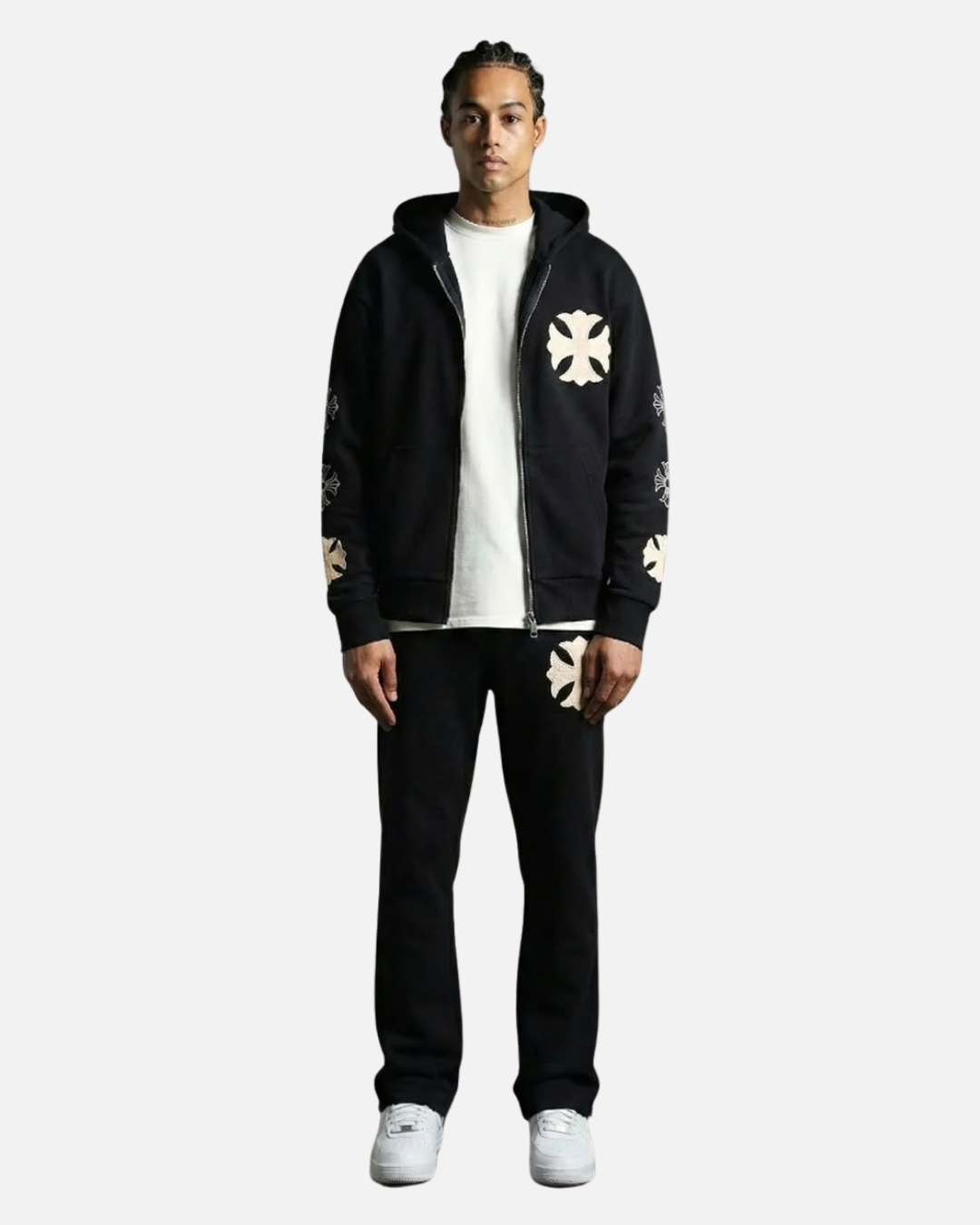 FootkornerChándal para hombre Stars - Negro