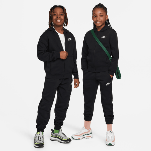 Survêtement Nike Club Fleece Junior - Noir - Footkorner