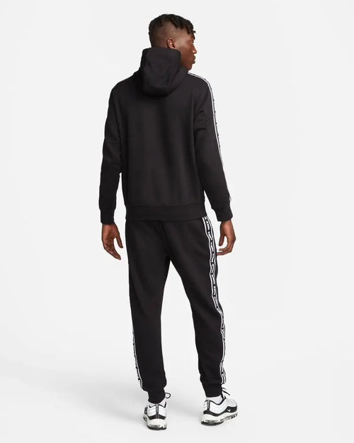 Nike Fleece Tracksuit - Black/White - Footkorner