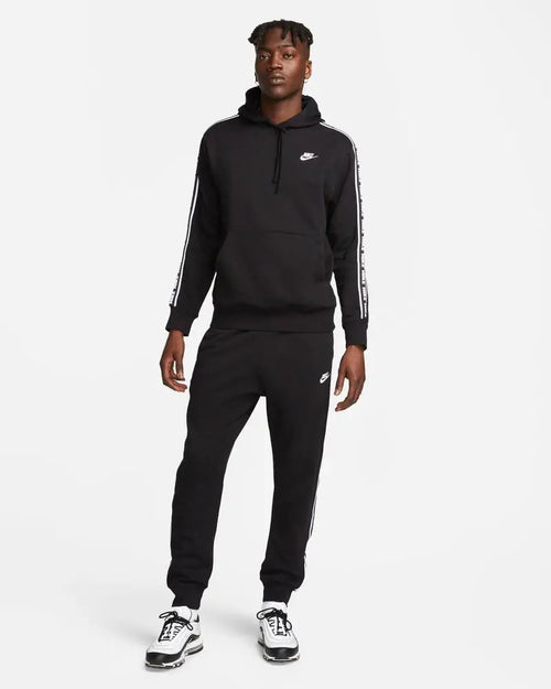 Nike Fleece Tracksuit - Black/White - Footkorner