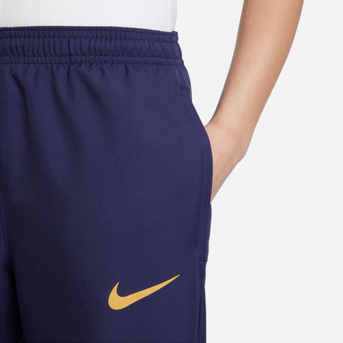 PSG Strike Junior-Trainingsanzug 2023/2024 – Blau/Gold - Footkorner
