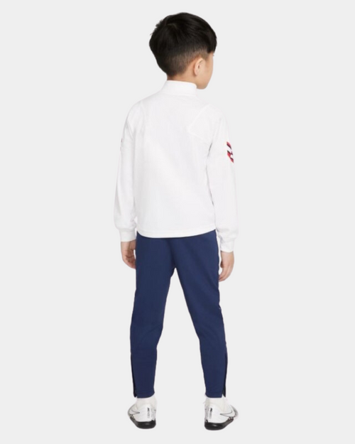 Survêtement PSG X JORDAN ENFANT 2021/2022 - Blanc/Bleu/Rouge - Footkorner