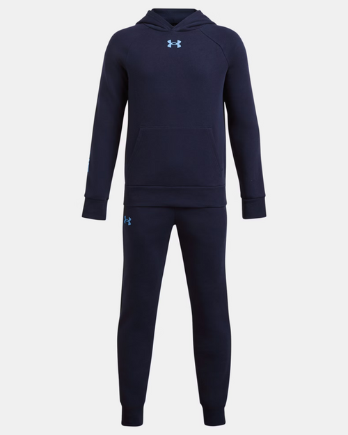 Chándal Junior Under Armour Rival Fleece - Azul - Footkorner