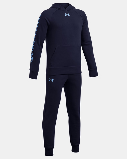 Chándal Junior Under Armour Rival Fleece - Azul - Footkorner