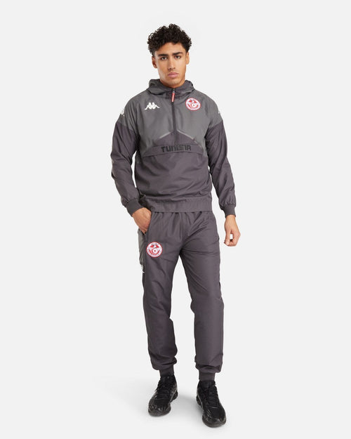 Chándal Asteody Túnez - Gris/Rojo - Footkorner