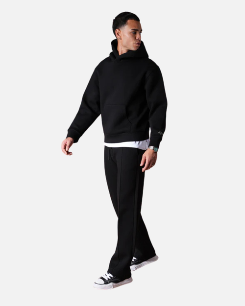 Survetement Basic à capuche - Noir - Footkorner