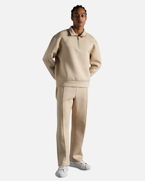 Chándal Básico Hombre Sobredimensionado - Beige - Footkorner