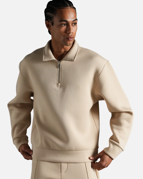 Chándal Básico Hombre Sobredimensionado - Beige - Footkorner