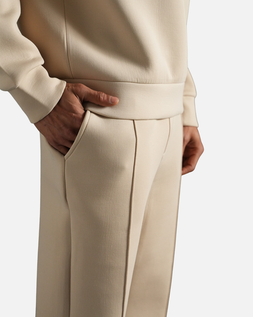 Chándal Básico Hombre Sobredimensionado - Beige - Footkorner