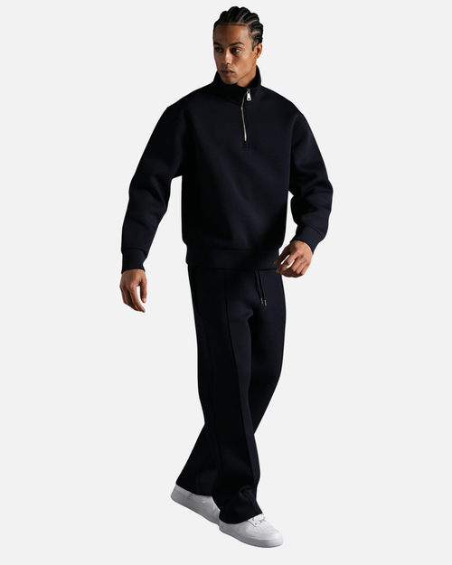 Survêtement Basic Homme Oversize - Bleu Marine - Footkorner