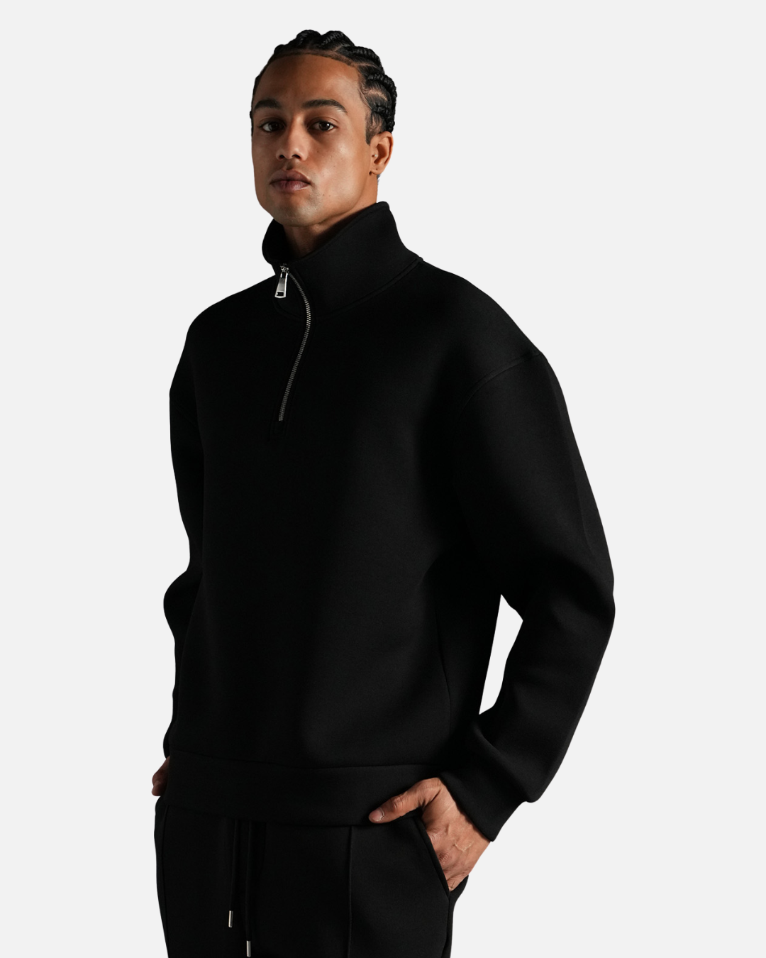 FootkornerChándal Básico Hombre Sobredimensionado - Negro